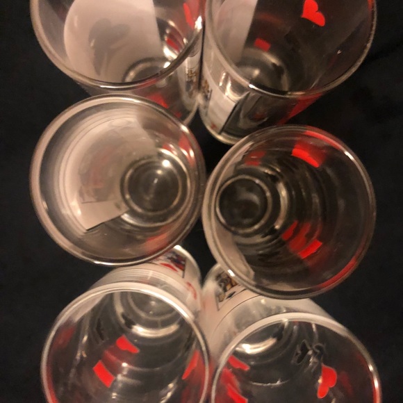 6 Black Jack Shot Glasses Bundle See Pic - Picture 5 of 5